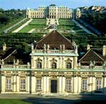 Австрия, Вена, Замок Бельведер. Нажмите для увеличения изображения.