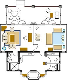  Le Paradis Hotel & Golf Club ( ),  Club Suite.    .